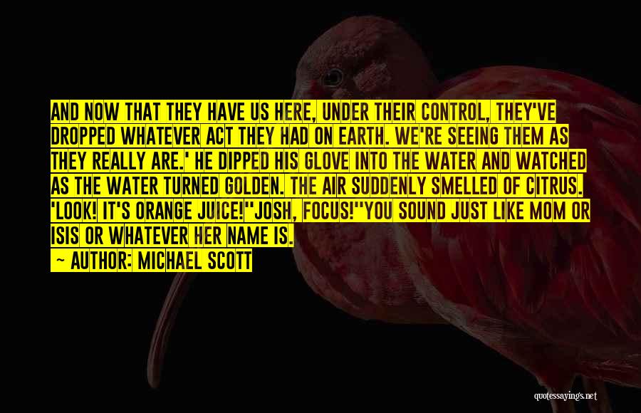 Earth And Air Quotes By Michael Scott