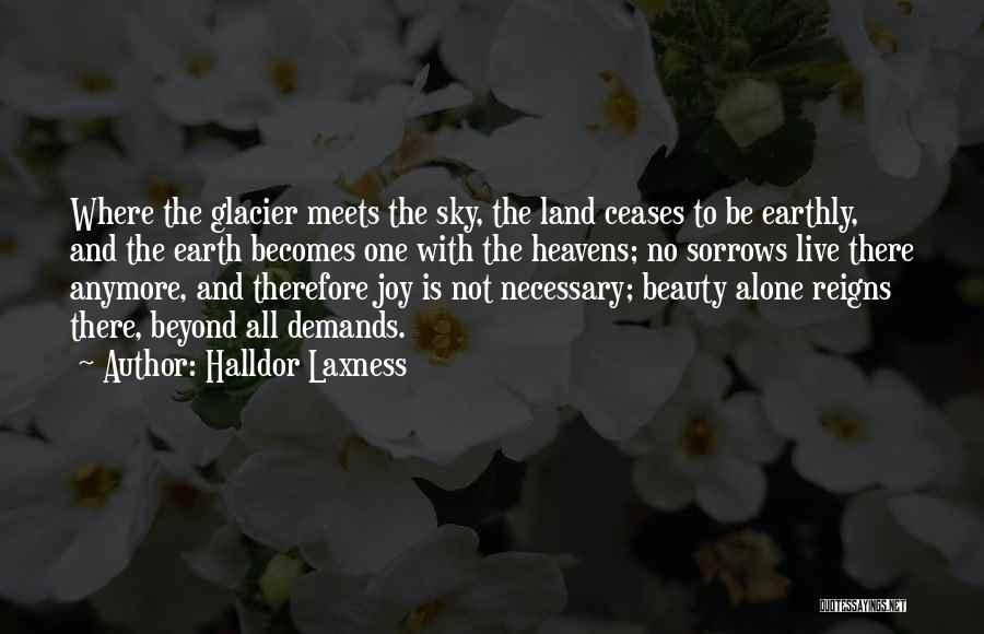 Earth And Beauty Quotes By Halldor Laxness