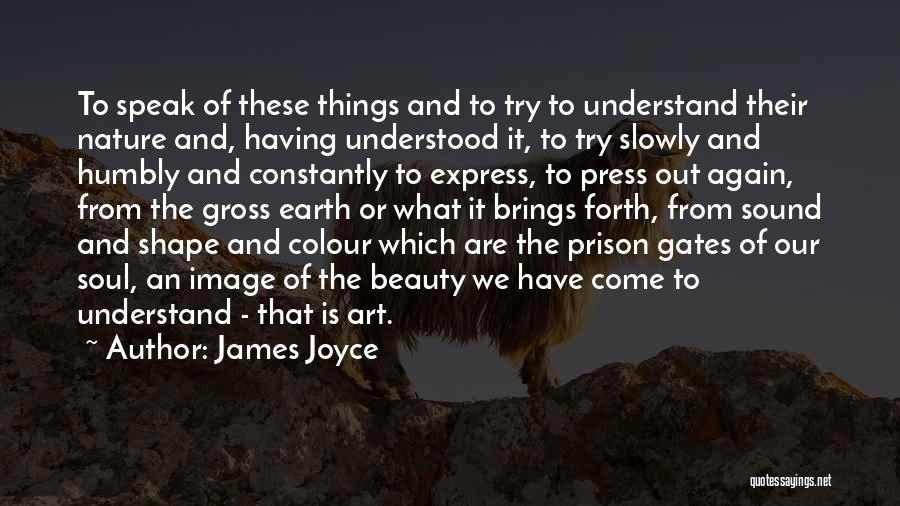 Earth And Beauty Quotes By James Joyce