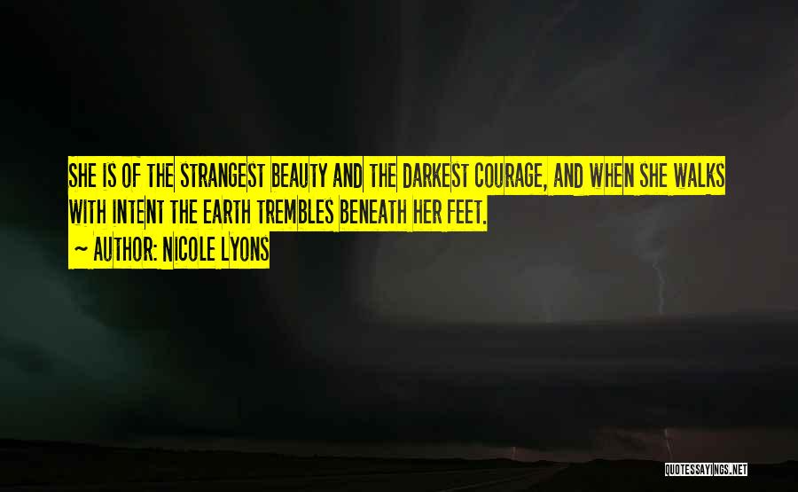 Earth And Beauty Quotes By Nicole Lyons