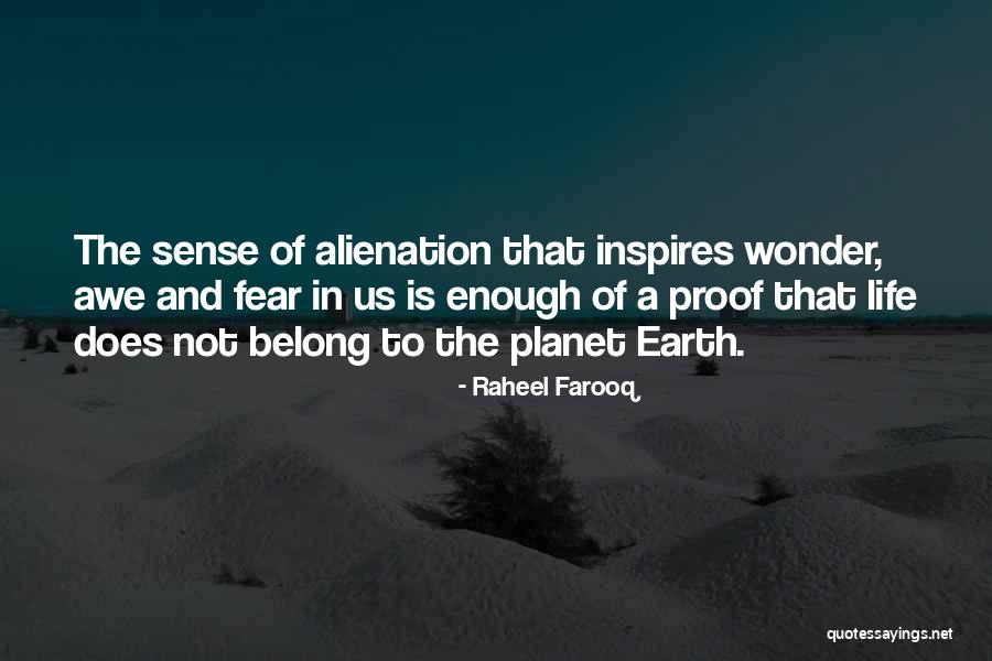 Earth And Death Quotes By Raheel Farooq