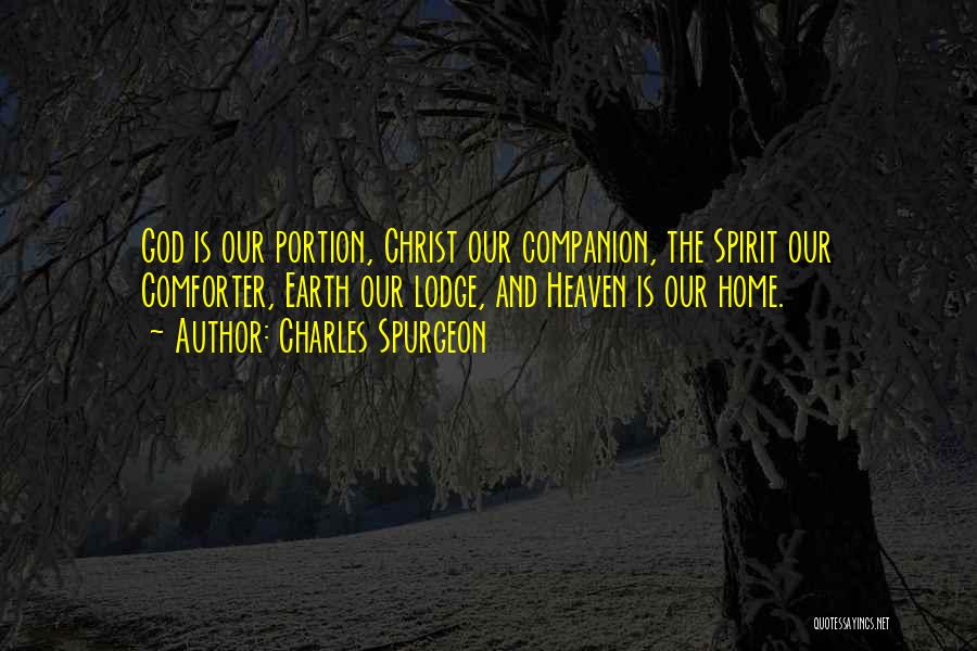 Earth And God Quotes By Charles Spurgeon