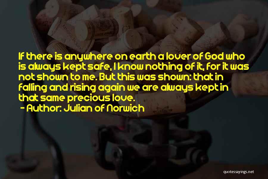 Earth And God Quotes By Julian Of Norwich