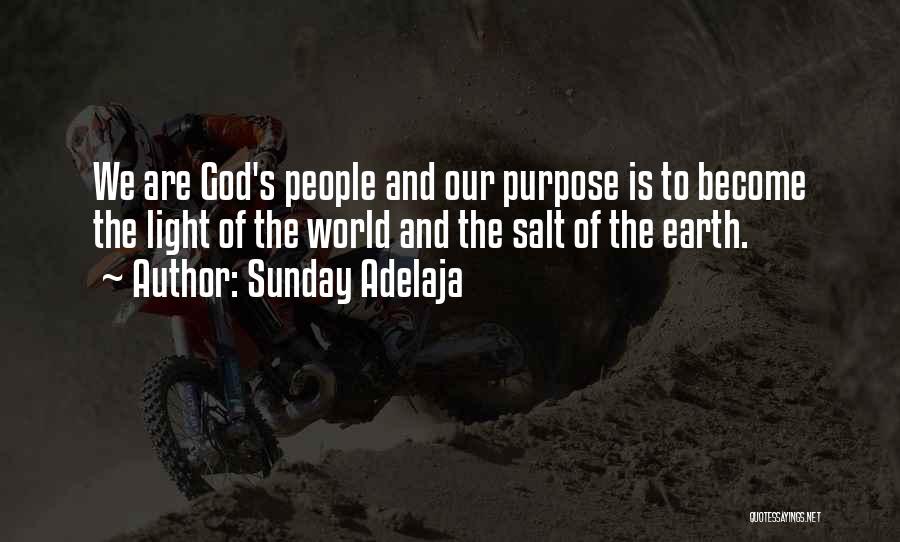 Earth And God Quotes By Sunday Adelaja