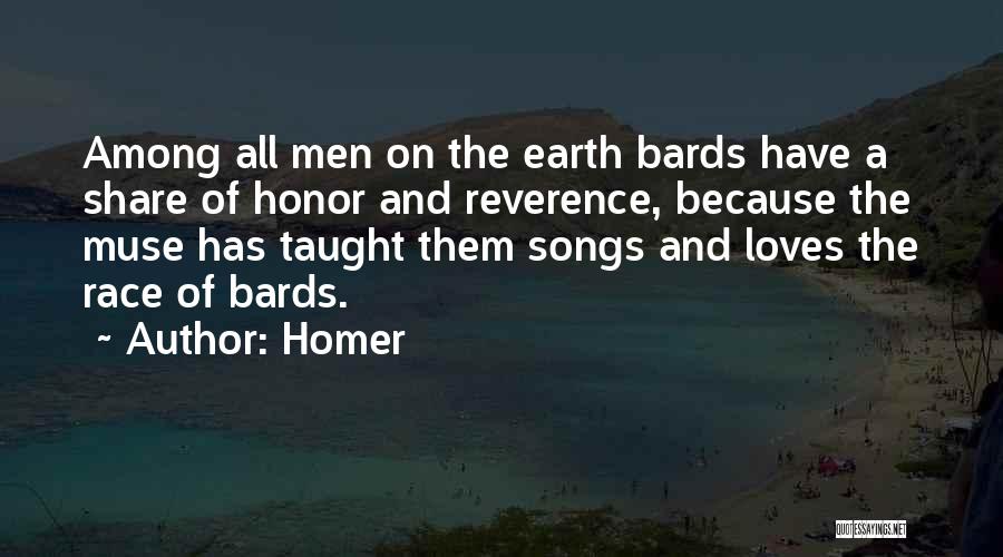 Earth And Music Quotes By Homer