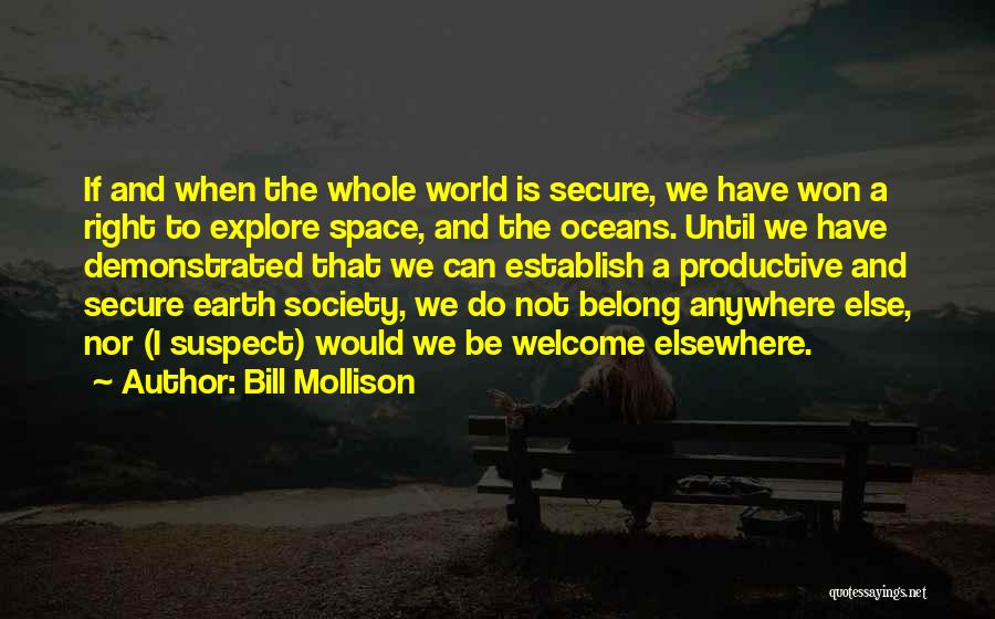 Earth And Ocean Quotes By Bill Mollison