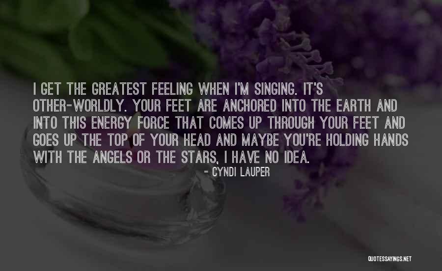 Earth Angels Quotes By Cyndi Lauper Earth Angels Quotes By Cyndi Lauper