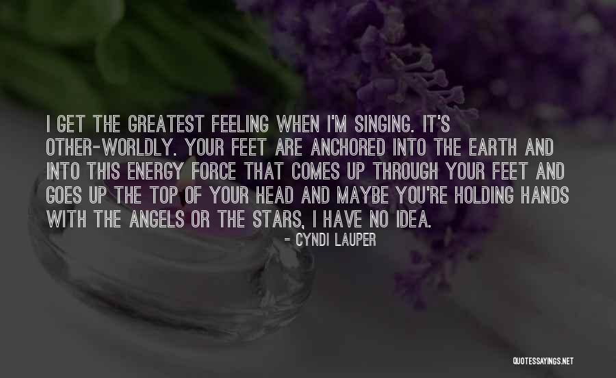 Earth Angels Quotes By Cyndi Lauper