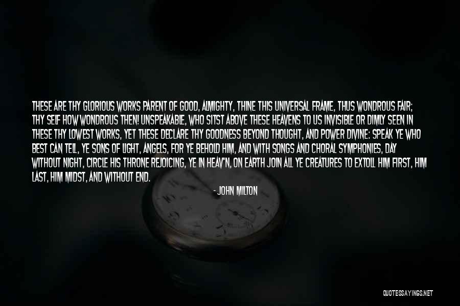 Earth Angels Quotes By John Milton Earth Angels Quotes By John Milton
