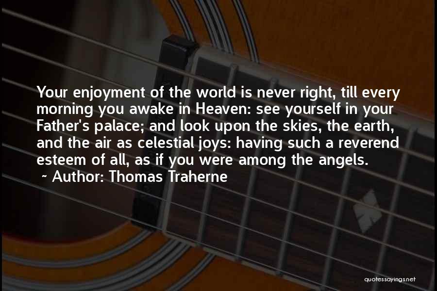 Earth Angels Quotes By Thomas Traherne