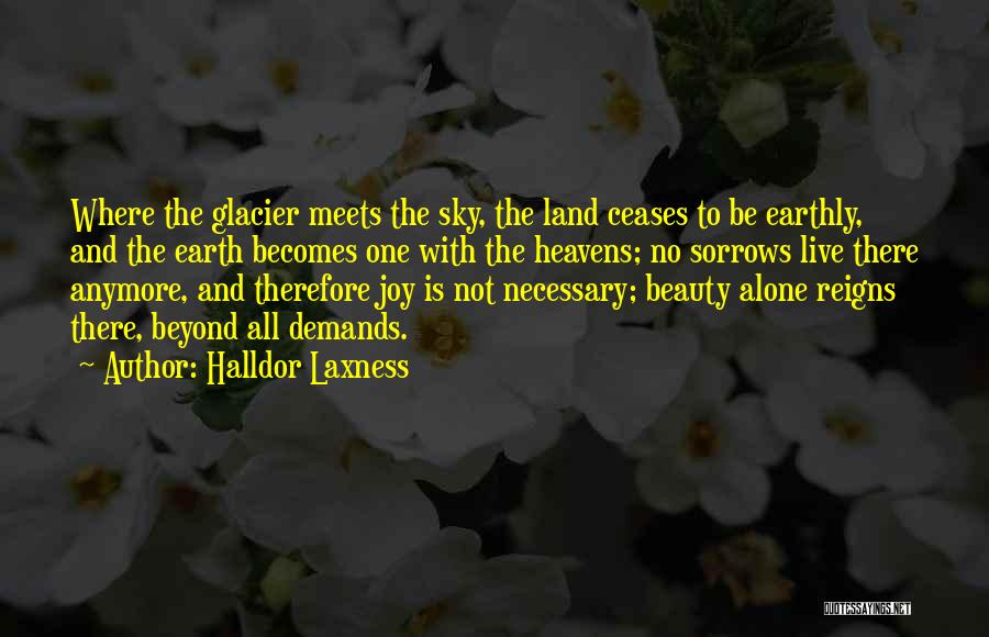 Earth Beauty Quotes By Halldor Laxness