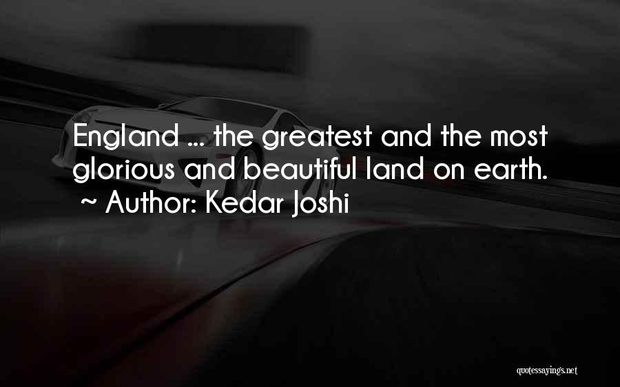 Earth Beauty Quotes By Kedar Joshi