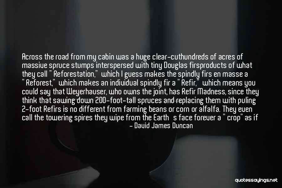 Earth But With No Trees Quotes By David James Duncan Earth But With No Trees Quotes By David James Duncan