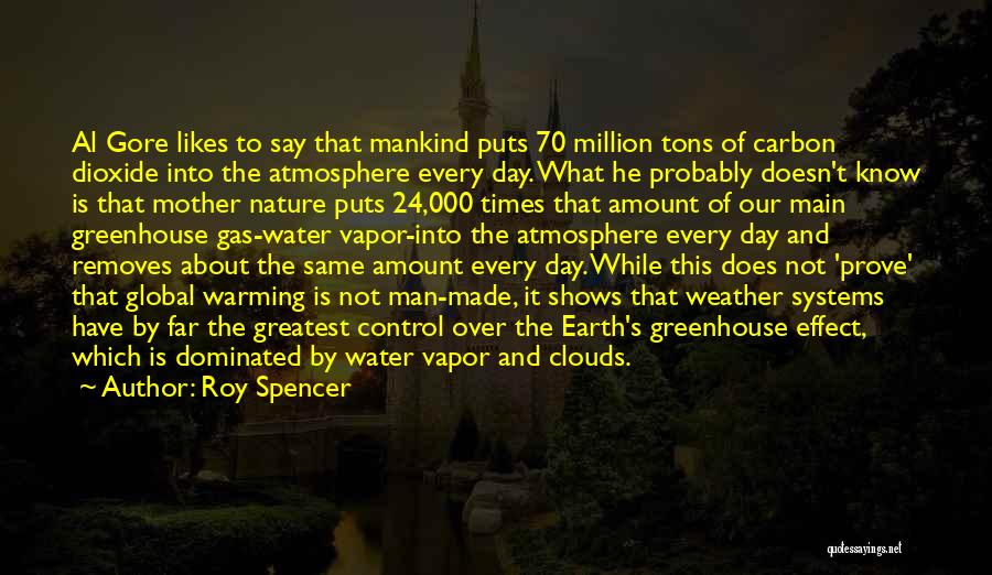 Earth Day Nature Quotes By Roy Spencer