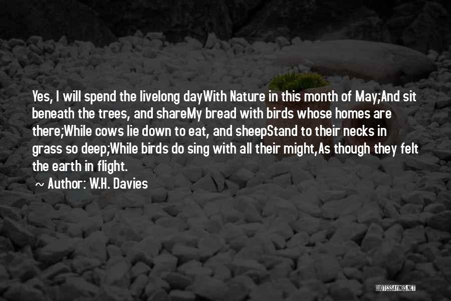Earth Day Nature Quotes By W.H. Davies