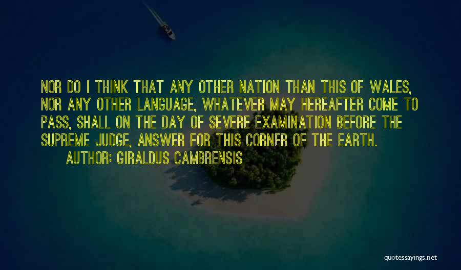Earth Day Quotes By Giraldus Cambrensis