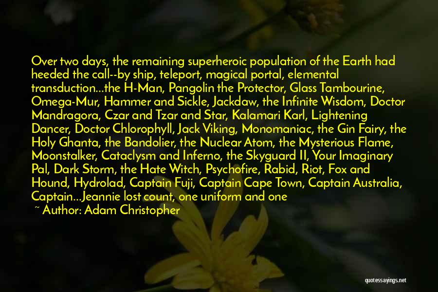 Earth Elemental Quotes By Adam Christopher