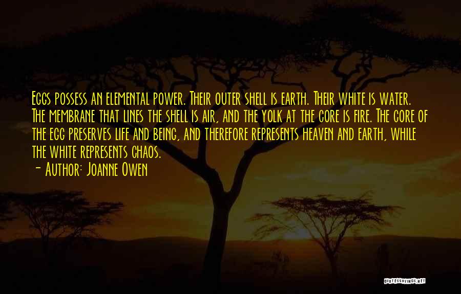 Earth Elemental Quotes By Joanne Owen