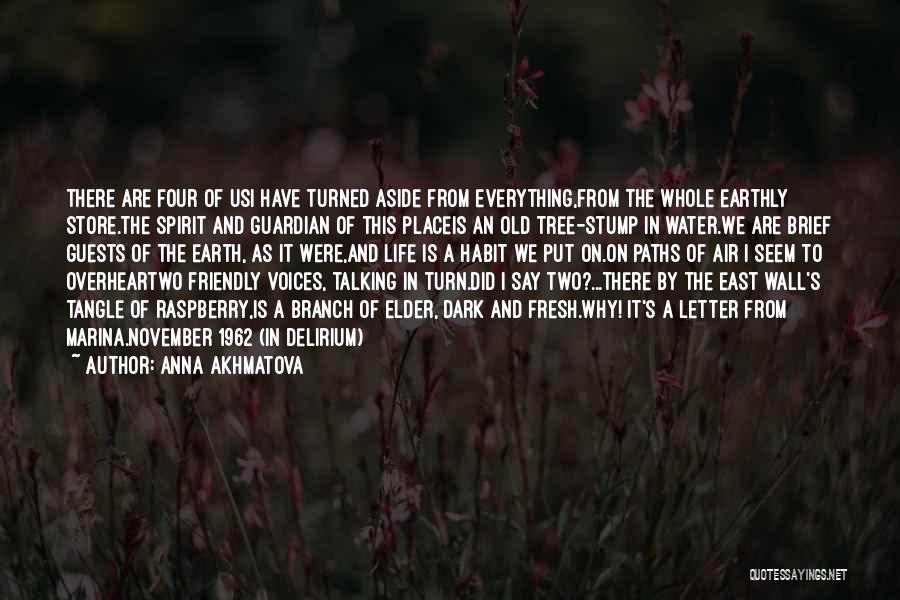 Earth Friendly Quotes By Anna Akhmatova