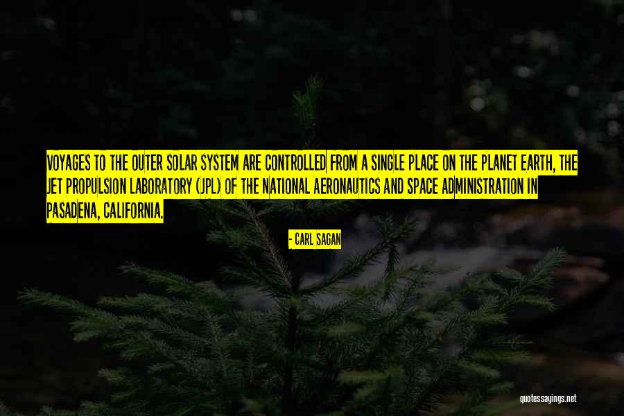 Earth From Space Quotes By Carl Sagan