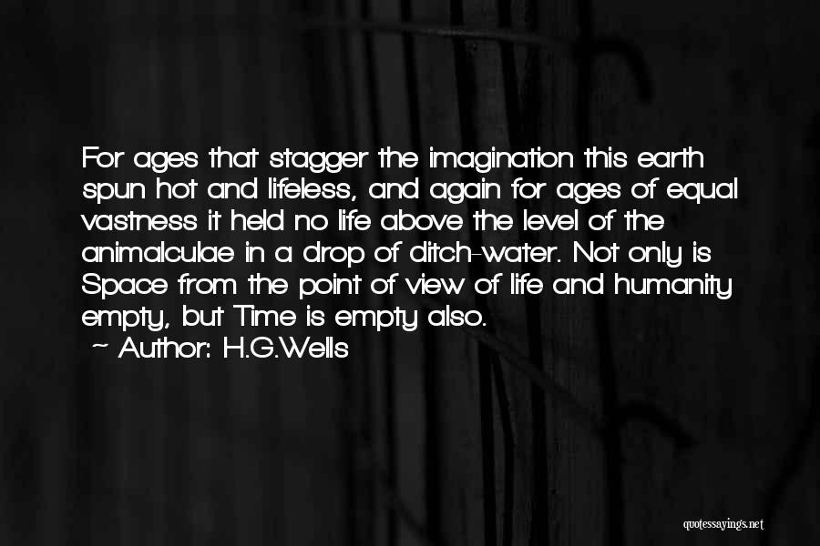 Earth From Space Quotes By H.G.Wells