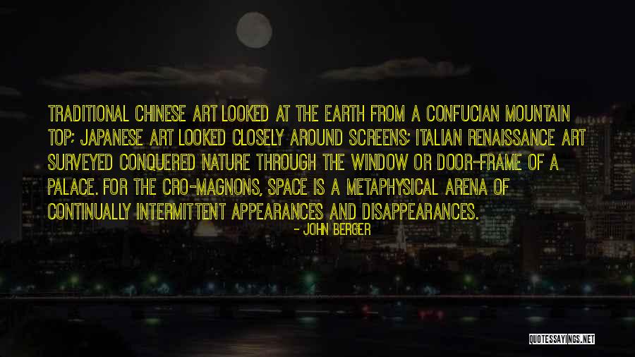 Earth From Space Quotes By John Berger