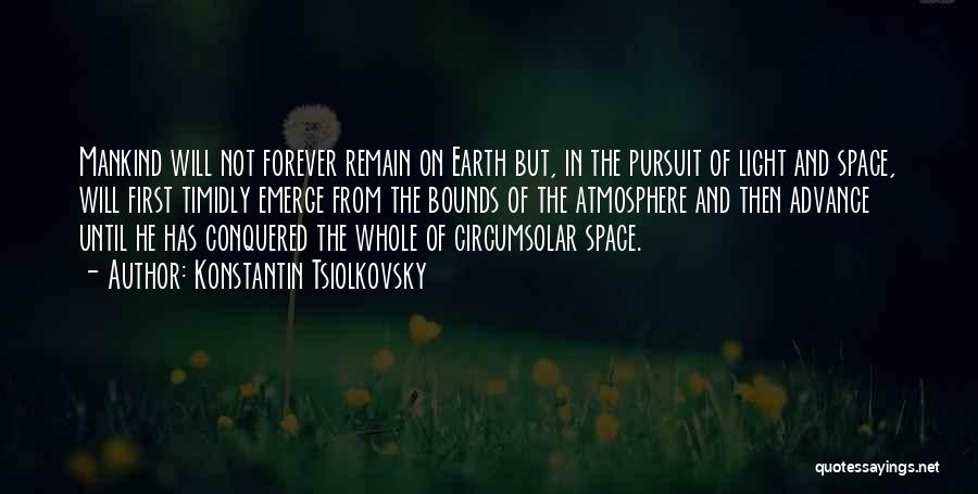Earth From Space Quotes By Konstantin Tsiolkovsky