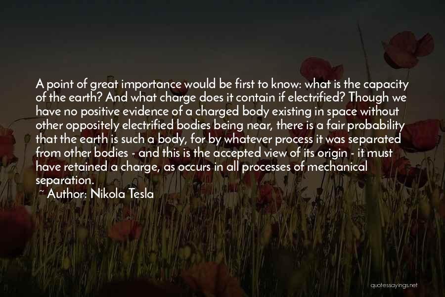 Earth From Space Quotes By Nikola Tesla