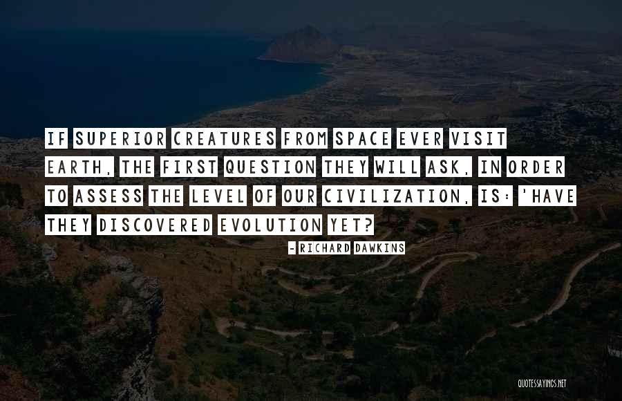 Earth From Space Quotes By Richard Dawkins