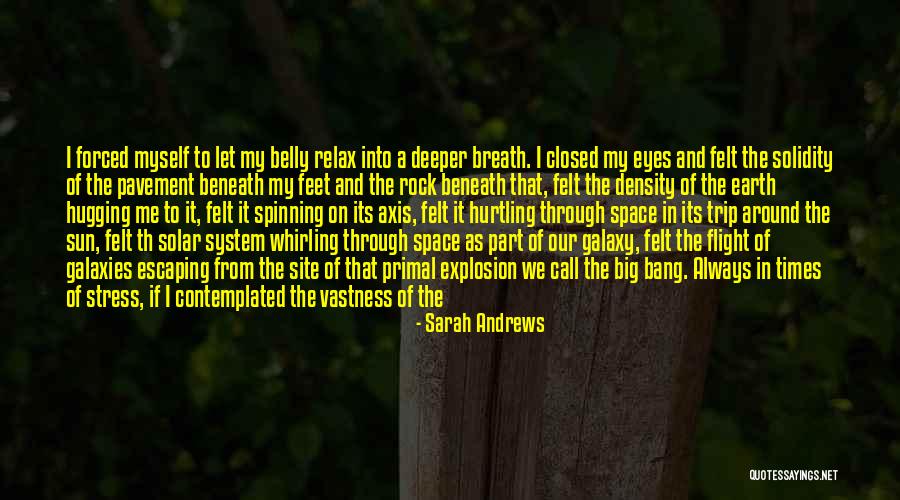 Earth From Space Quotes By Sarah Andrews