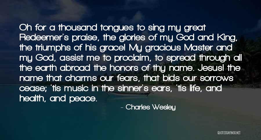 Earth Health Quotes By Charles Wesley Earth Health Quotes By Charles Wesley