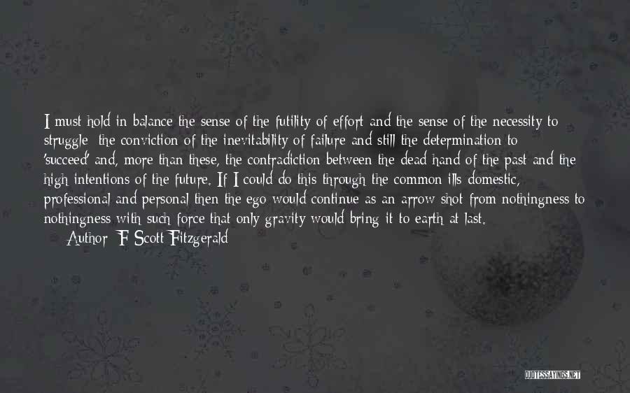 Earth In The Balance Quotes By F Scott Fitzgerald