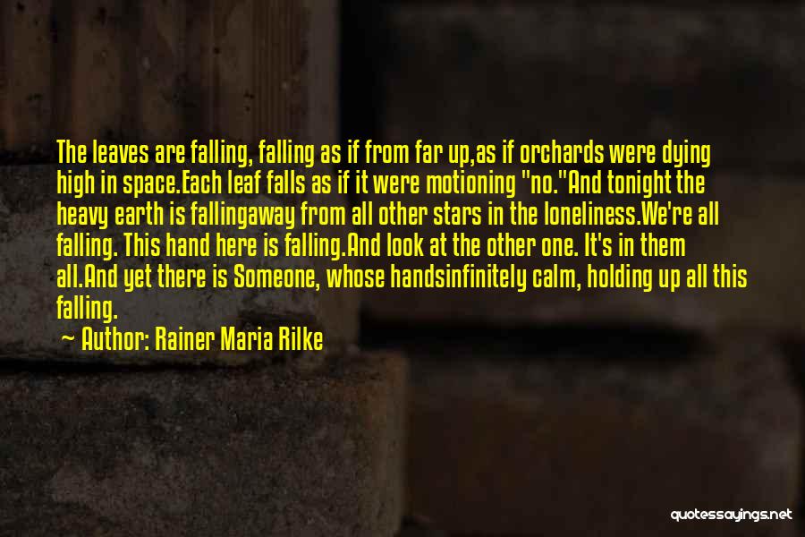 Earth Is Dying Quotes By Rainer Maria Rilke