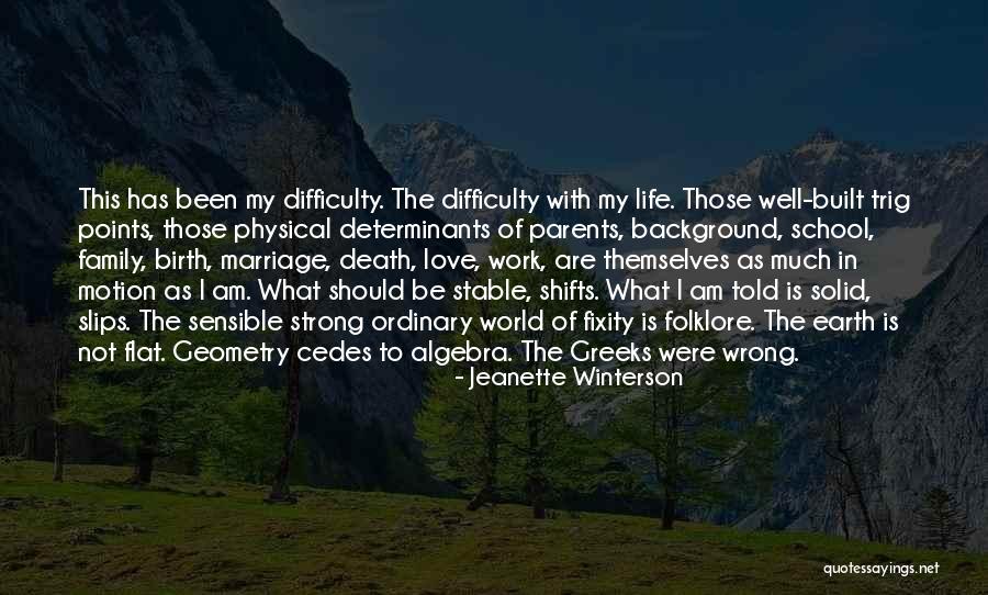 Earth Is Flat Quotes By Jeanette Winterson