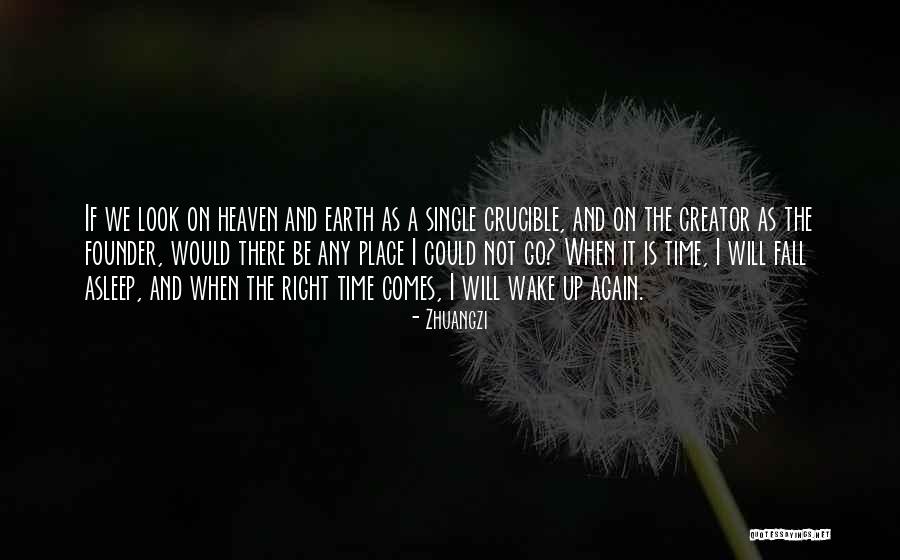 Earth Look Up Quotes By Zhuangzi Earth Look Up Quotes By Zhuangzi