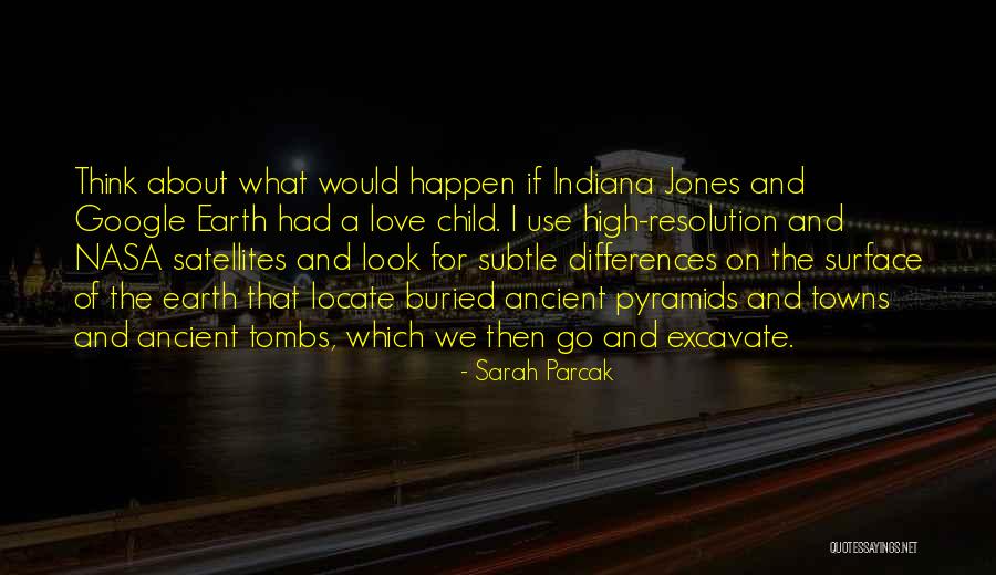 Earth Now Satellites Quotes By Sarah Parcak Earth Now Satellites Quotes By Sarah Parcak