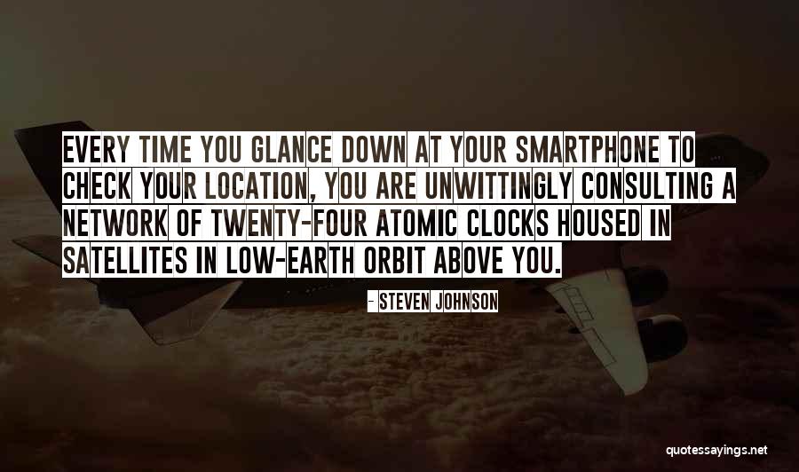 Earth Now Satellites Quotes By Steven Johnson Earth Now Satellites Quotes By Steven Johnson