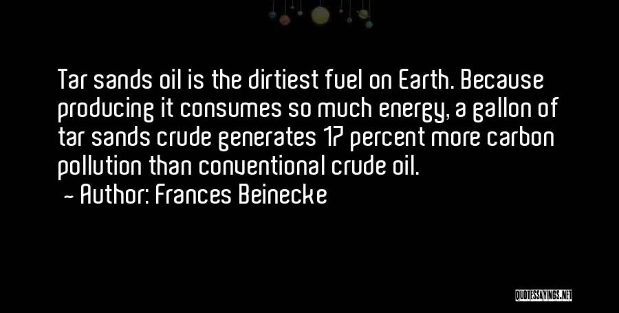 Earth Pollution Quotes By Frances Beinecke