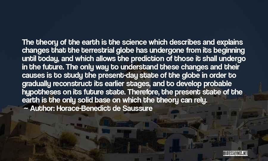 Earth Science Quotes By Horace-Benedict De Saussure