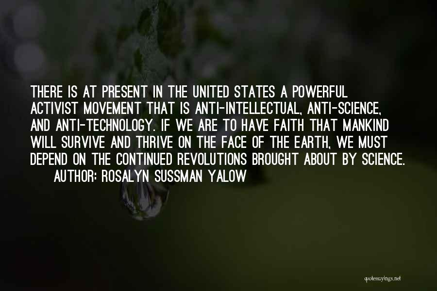 Earth Science Quotes By Rosalyn Sussman Yalow