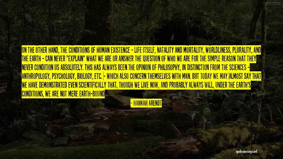 Earth Sciences Quotes By Hannah Arendt Earth Sciences Quotes By Hannah Arendt