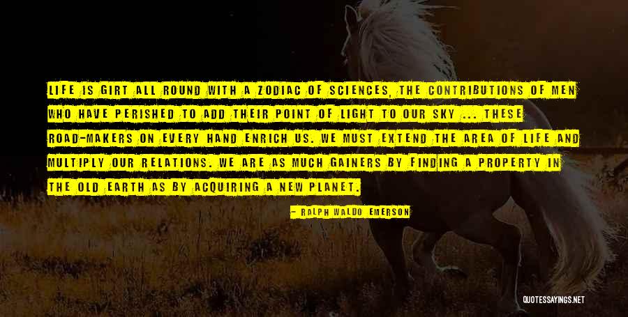 Earth Sciences Quotes By Ralph Waldo Emerson Earth Sciences Quotes By Ralph Waldo Emerson