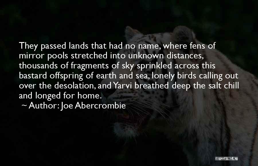 Earth Sea Sky Quotes By Joe Abercrombie