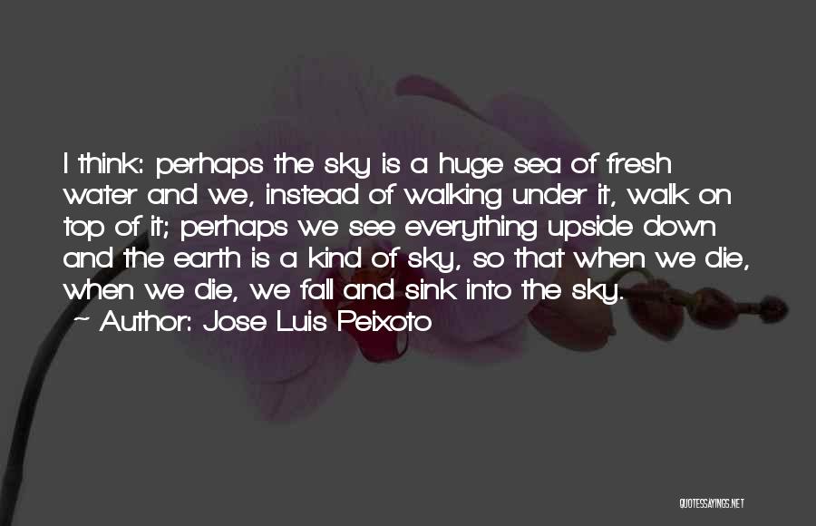 Earth Sea Sky Quotes By Jose Luis Peixoto