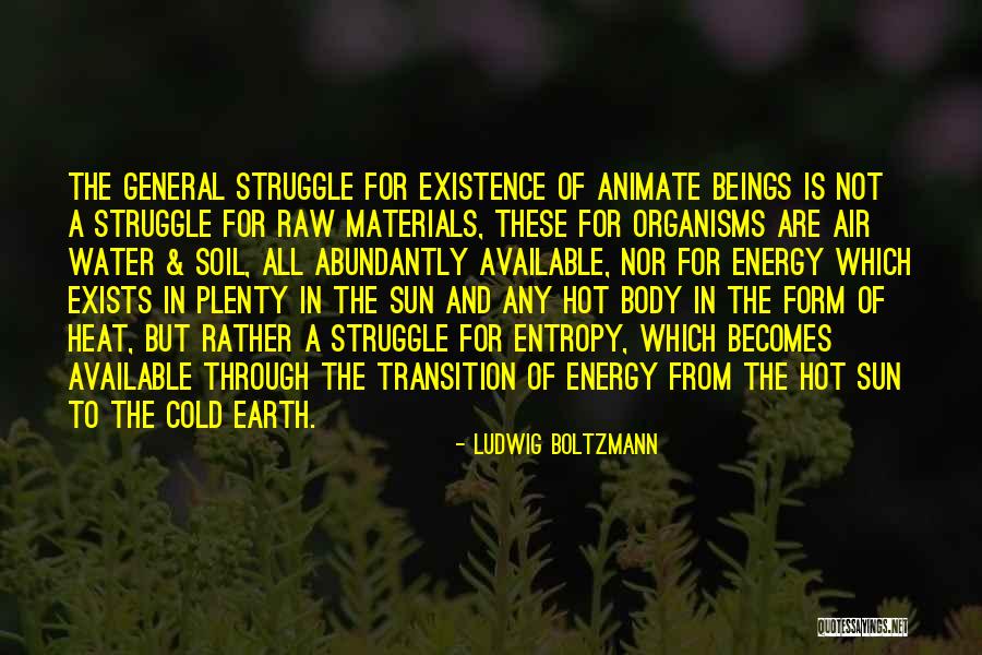 Earth Soil Quotes By Ludwig Boltzmann