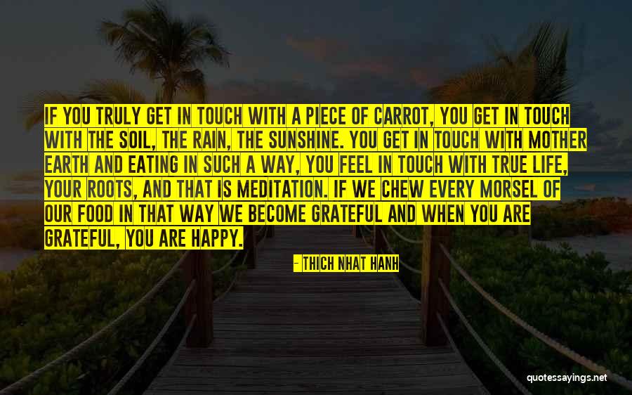 Earth Soil Quotes By Thich Nhat Hanh