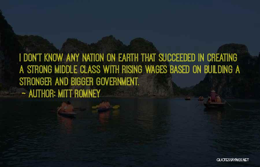 Earth Strong Quotes By Mitt Romney