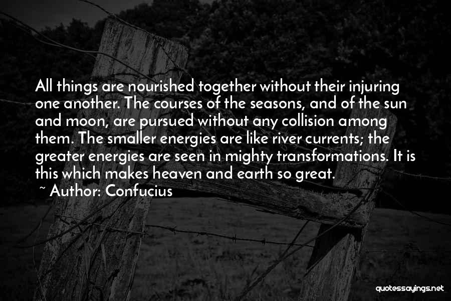 Earth Sun And Moon Quotes By Confucius