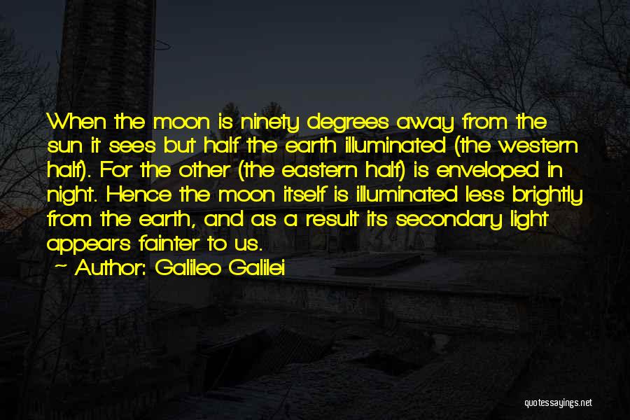 Earth Sun And Moon Quotes By Galileo Galilei