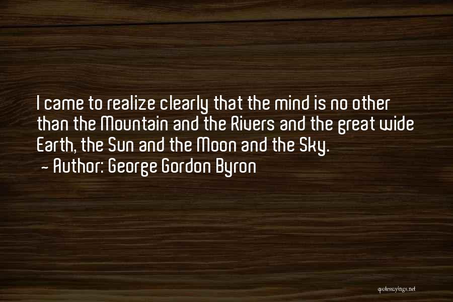 Earth Sun And Moon Quotes By George Gordon Byron